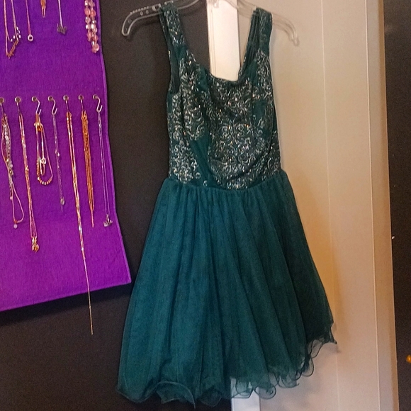 JC Penny | Dresses | A Green Homecoming Dress From Jc Penny Size | Poshmark